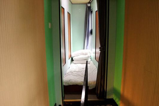 Hotel com 56 centímetros faz furor na China 
