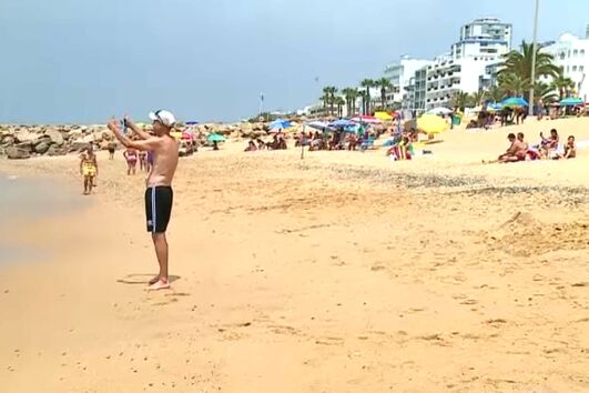 Elevadas temperaturas enchem praias de todo o País
