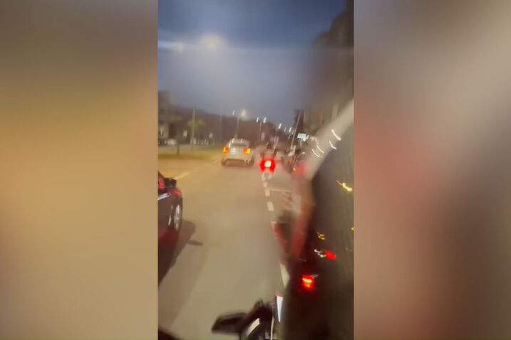 Homem perseguido por familiares da ex-companheira na Maia. Carro foi abalroado várias vezes