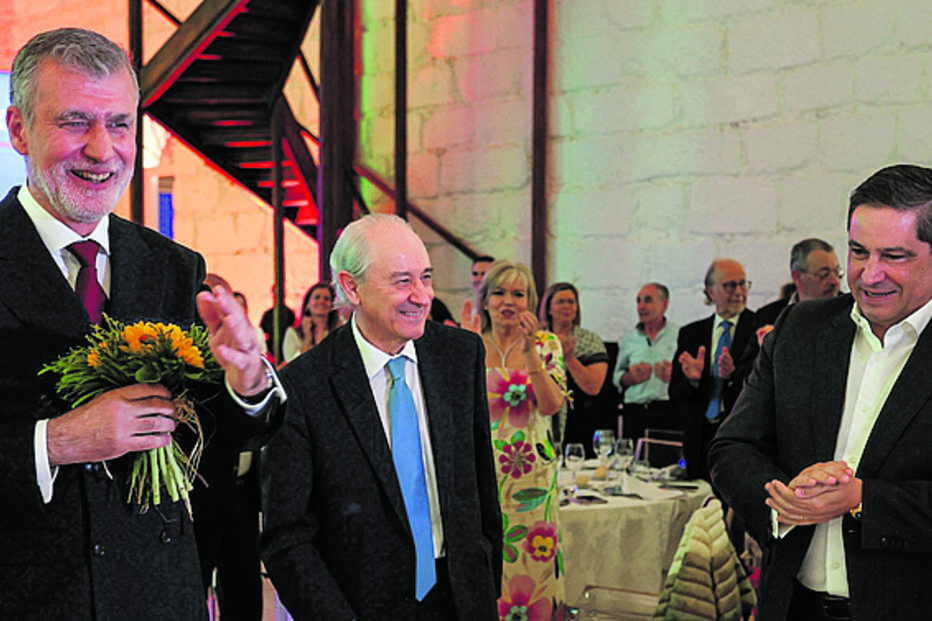 Gouveia e Melo com Rui Rio e Mário Ferreira