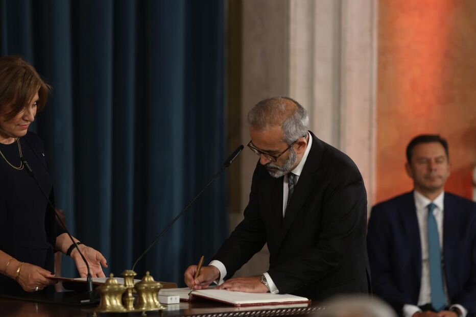 Secretários de Estado tomam posse no Palácio Nacional da Ajuda, em Lisboa