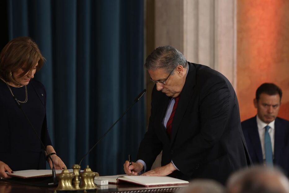 Secretários de Estado tomam posse no Palácio Nacional da Ajuda, em Lisboa