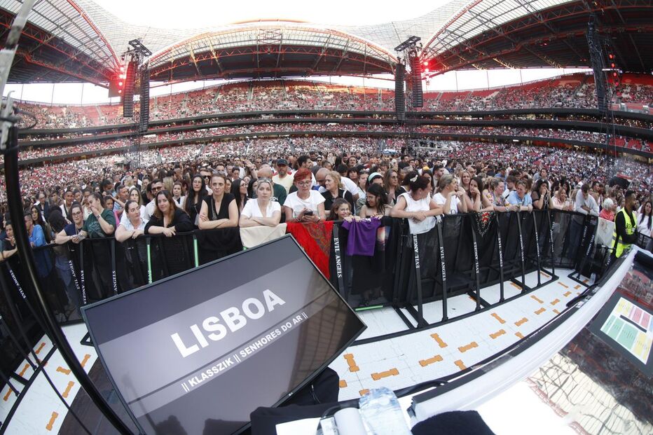 Concerto do Grupo Calema no Estádio da Luz