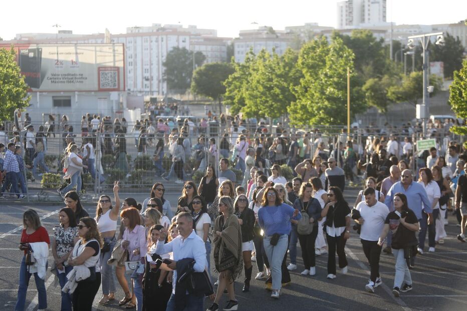 Concerto do Grupo Calema no Estádio da Luz