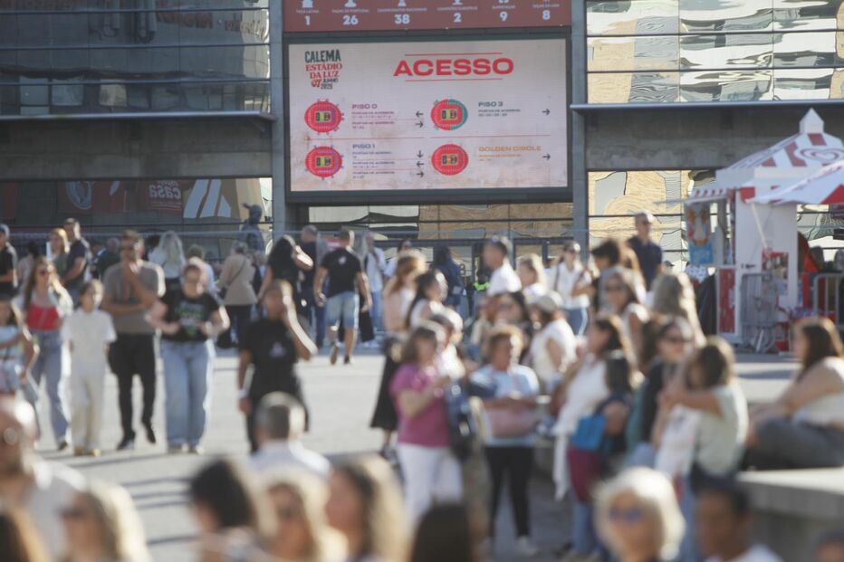 Concerto do Grupo Calema no Estádio da Luz