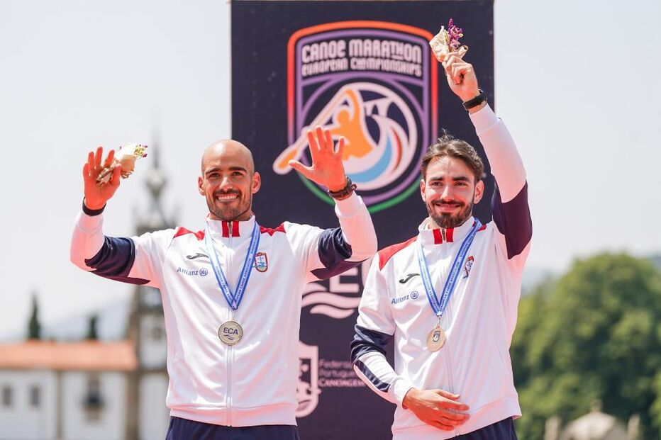 Rui Lacerda e Ricardo Coelho vencem Europeus de canoagem em Ponte de Lima