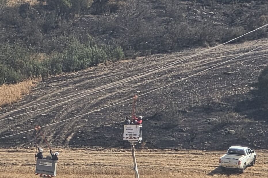 Linha elétrica causa incêndios em Mértola. E-Redes faz intervenções técnicas