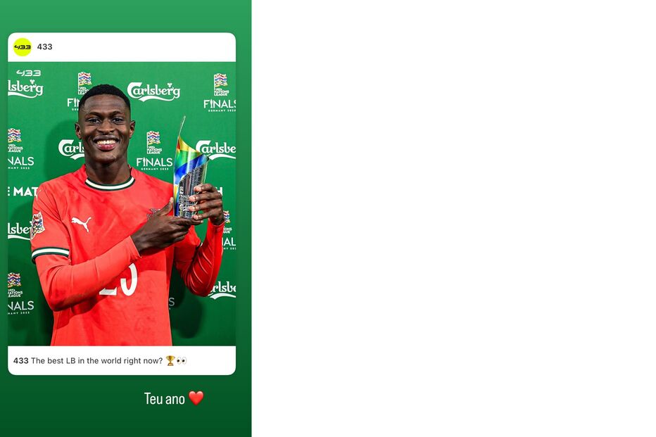 Teu ano é considerado o melhor lateral esquerdo do mundo