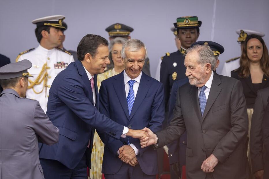 Cerimónias do Dia de Portugal com Marcelo, Montenegro e Cavaco Silva