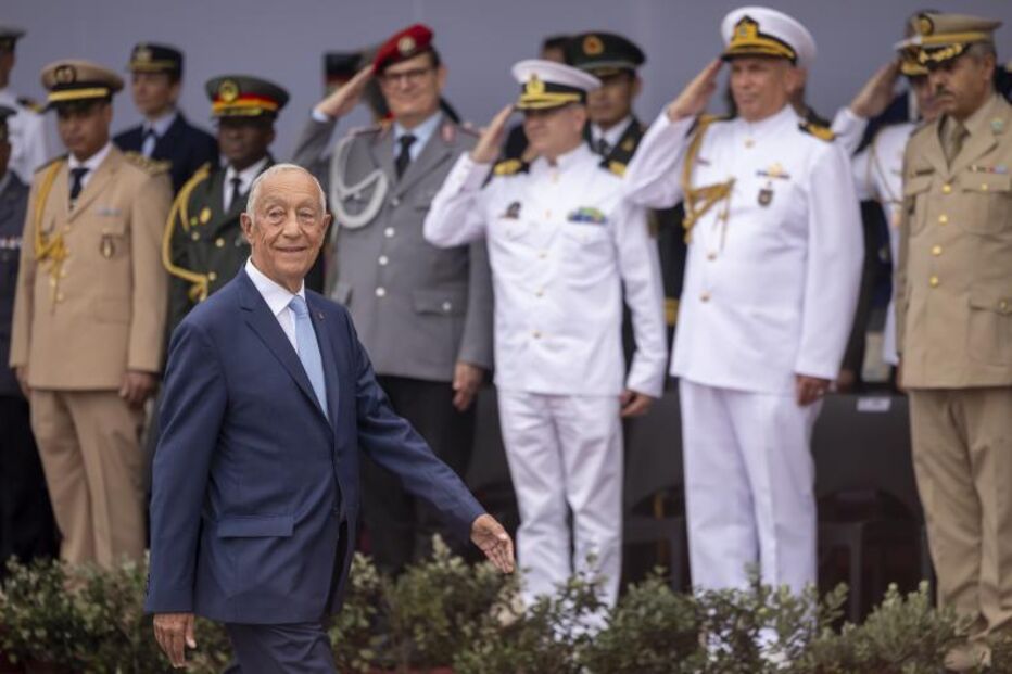 Marcelo Rebelo de Sousa discursa no Dia de Portugal, em Lagos, contra o racismo