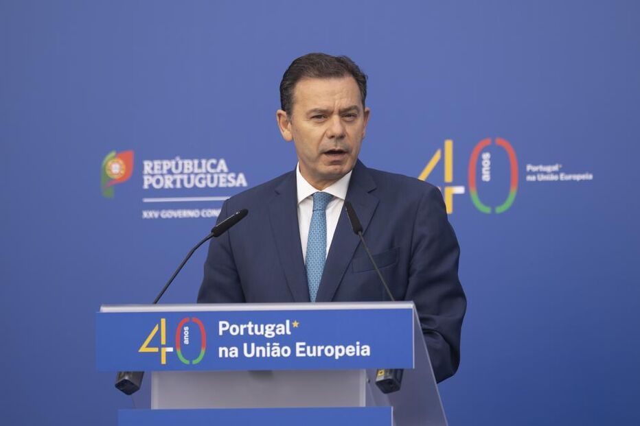 Montenegro discursa nos Jerónimos sobre os 40 anos de Portugal na União Europeia