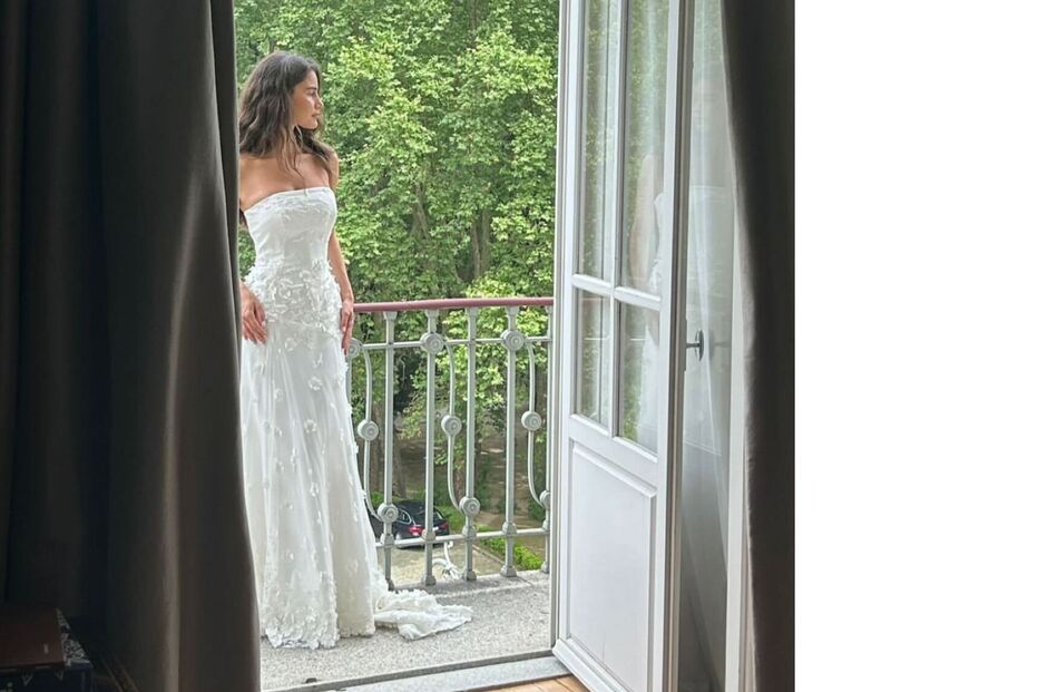 Maria Rodrigues surge como noiva, celebrando o casamento com André Silva