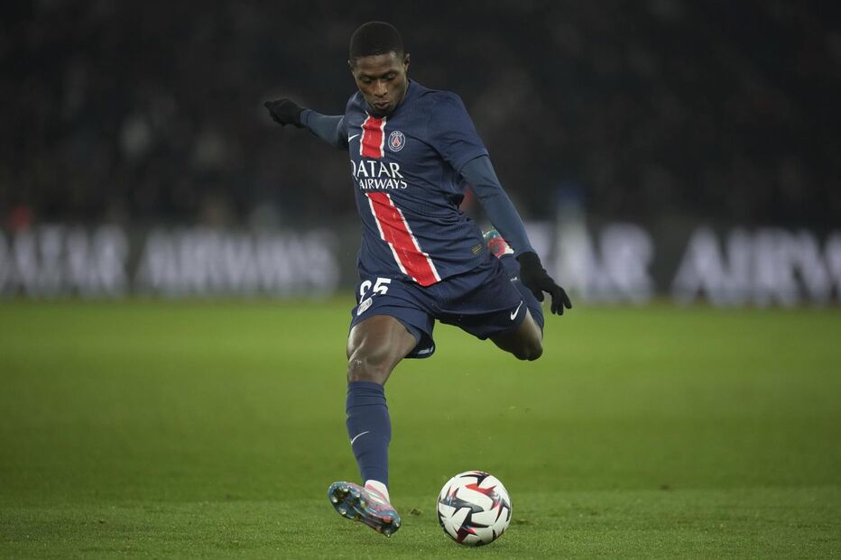 Nuno Mendes, jogador do PSG, foi rejeitado pelo Benfica nas camadas jovens