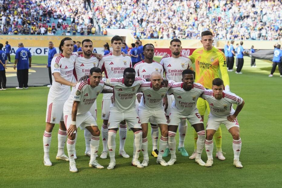Benfica defronta Boca Juniors no Sun Life Stadium com novidades no onze