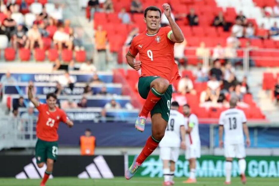 Portugal vence Geórgia no Euro sub-21 com golos de Rodrigo Pinheiro, Quenda, Gomes e Araújo