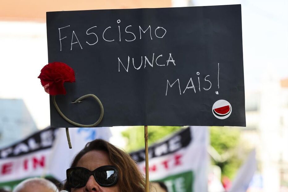 Em Lisboa, manifestantes exigem o reconhecimento do Estado da Palestina