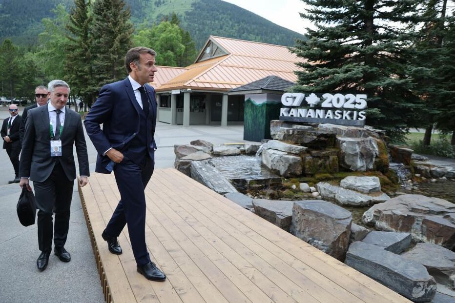 Macron conclui cimeira do G7 no Canadá com atrito com Trump