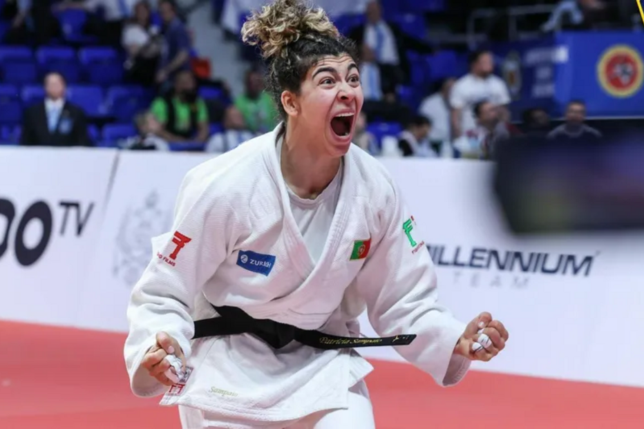 Patrícia Sampaio conquista bronze no Mundial de Judo em Budapeste