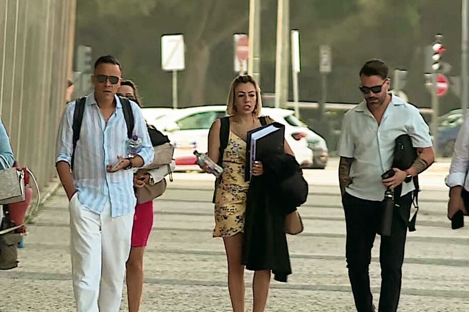 Joana Marques e os irmãos Rosado voltam a encontrar-se no tribunal em Lisboa