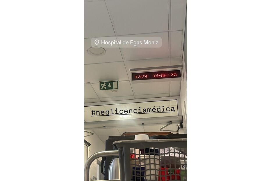 Neta de Alexandra Lencastre alega negligência médica no Egas Moniz, após morte do avô