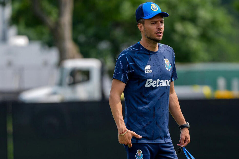 Sérgio Conceição orienta treino do FC Porto