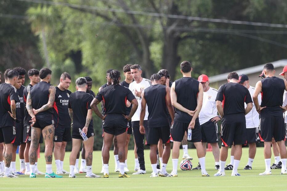 Benfica prepara jogo do Mundial de Clubes frente ao Auckland City em Orlando