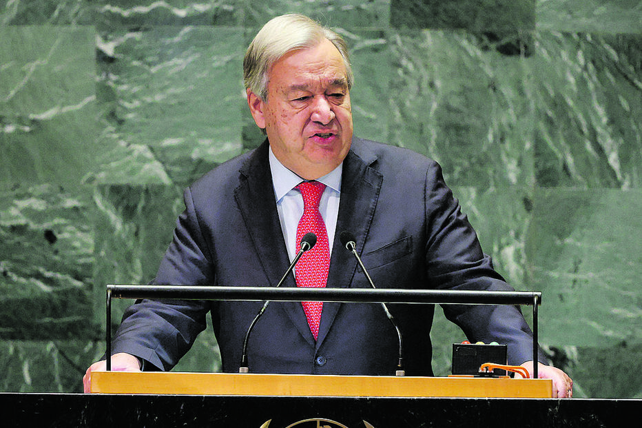 Guterres, da ONU, alerta para a ligação entre pobreza, conflitos e instabilidade global