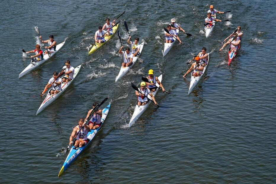 Europeus de canoagem: Portugal conquista ouro em K4 500 com Gustavo Gonçalves, João Ribeiro, Messias Baptista e Pedro Casinha em Racice