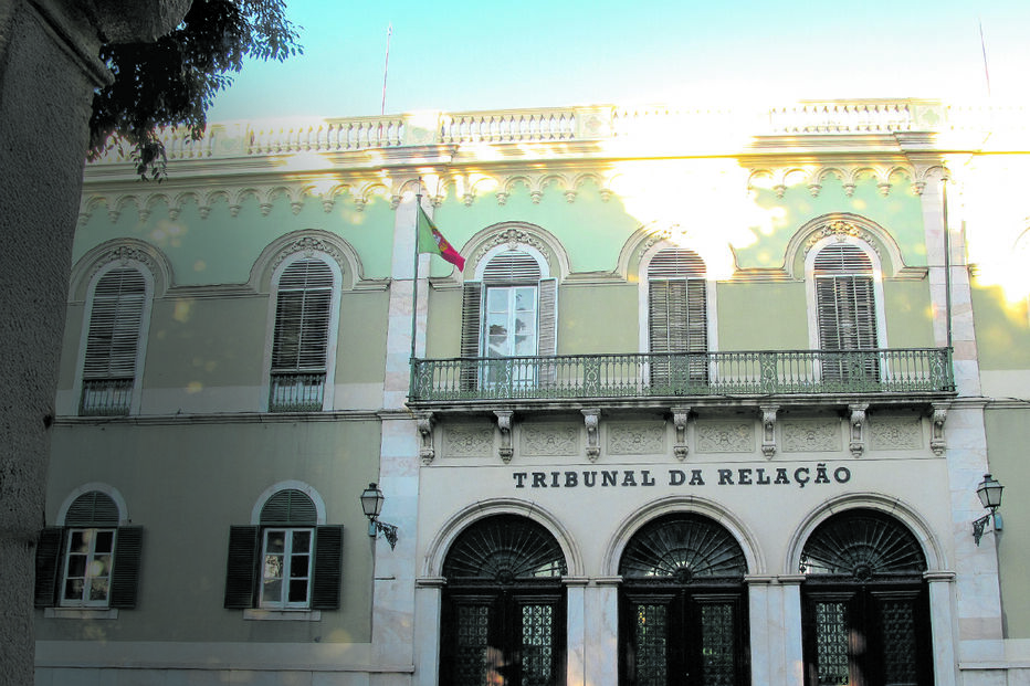 Fachada do Tribunal da Relação, em Portugal