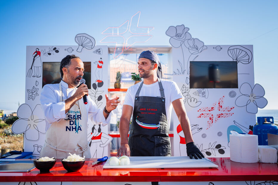Chefs do Festival da Sardinha na Praia do Pedrógão partilham receitas e tradição