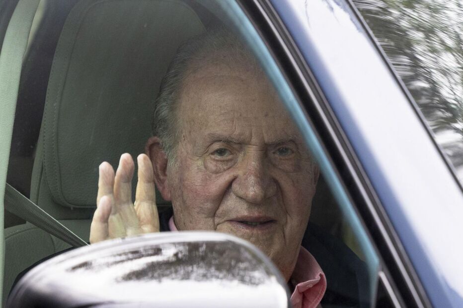 Juan Carlos em Cascais, Portugal