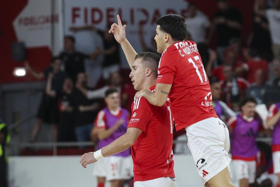 Benfica empata final da Liga de futsal contra o Sporting, após vitória em casa