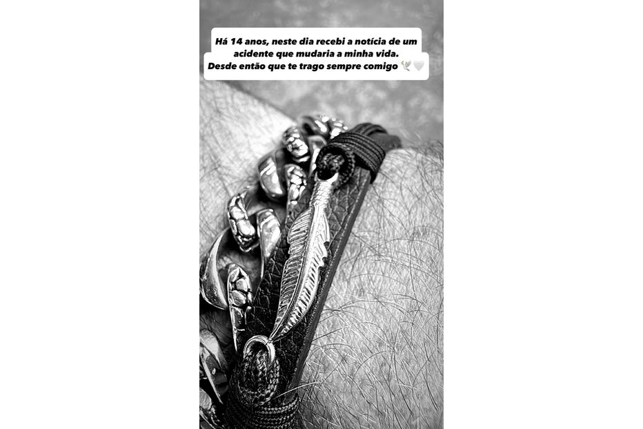 Há 14 anos, a notícia de um acidente mudou a vida de alguém que agora é sempre lembrado