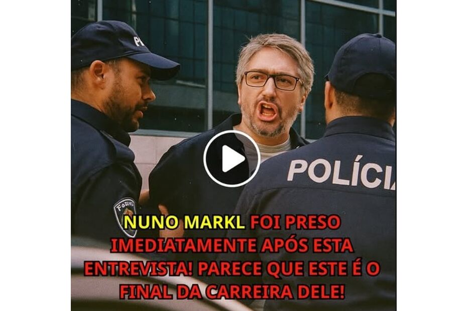 Nuno Markl detido após entrevista sobre segredo revelado ao público português