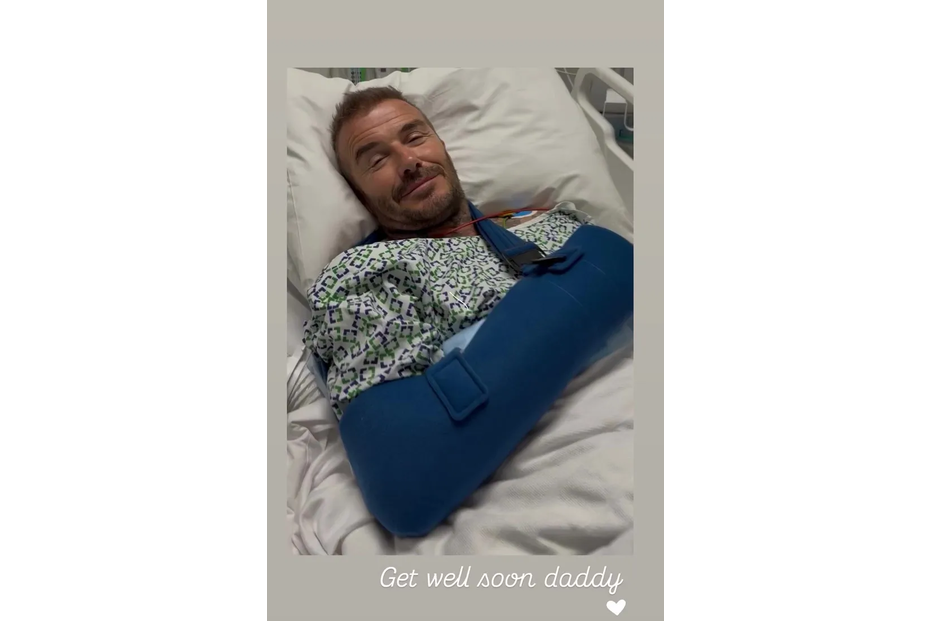 David Beckham operado ao pulso partido há 22 anos
