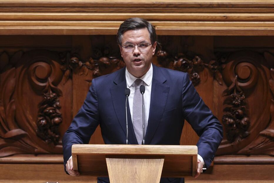 Gonçalo Matias discursa sobre o impacto da IA no PIB português, em Lisboa