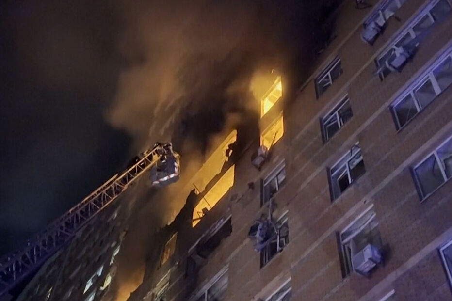 Ataque russo com drones em Odessa mata dois e fere 15