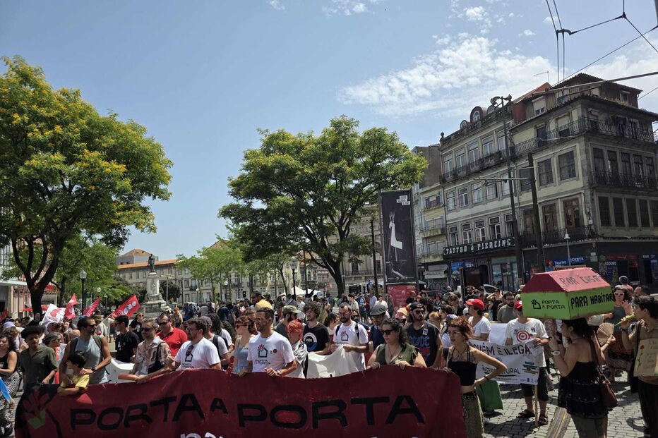 Manifestação no Porto reivindica 