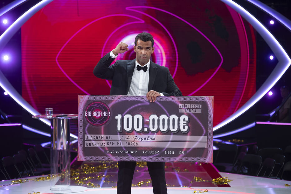 Luís Gonçalves ganha o Big Brother 2025 e 100 mil euros