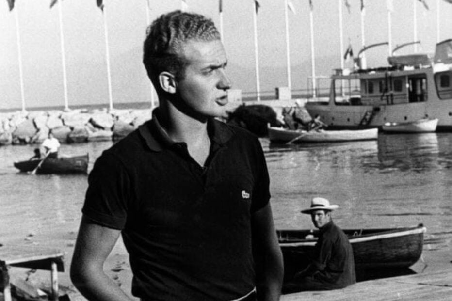 O Rei Juan Carlos I num dia de sol