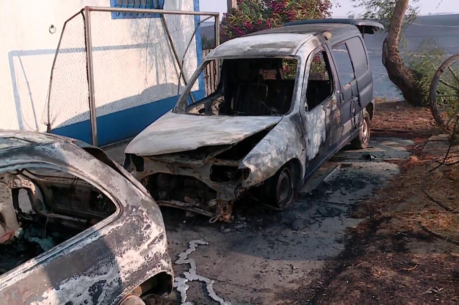 Incêndio em Aljustrel consumiu 1.000 hectares; sete bombeiros assistidos