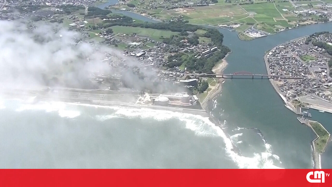 Shocking Tsunami Waves Hit Hokkaido Coast in Japan Following Massive Earthquake