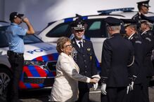 Ministra Maria Lúcia Amaral visita a Polícia de Segurança Pública