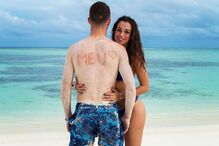 Diogo Jota e Rute Cardoso celebram o amor na praia após o casamento