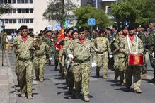 Ministro da Defesa marca presença no juramento de bandeira, nas Caldas da Rainha