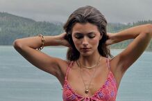 Kika Cerqueira Gomes apoia Pierre Gasly no Circuito de Silverstone