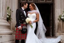 Mel B casou com Rory McPhee na Catedral de St Paul, em Londres