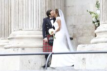 Mel B casou com Rory McPhee na Catedral de St Paul, em Londres, com a presença de celebridades