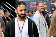 Ruben Amorim visita o circuito de Silverstone, em Inglaterra.
