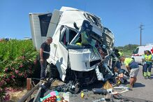 Despiste de camião na A1, em Coimbra, causa vítima mortal e condiciona trânsito